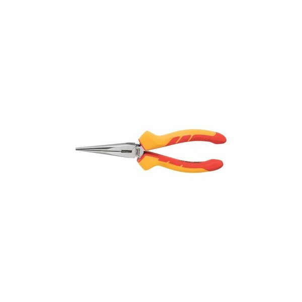 Snipe-nose pliers- straight VDE insulated- Overall length: 200mm